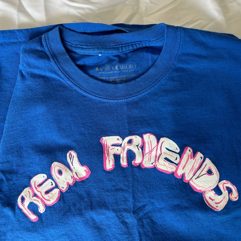 Camilla Cabello Real Friends Merch Tshirt